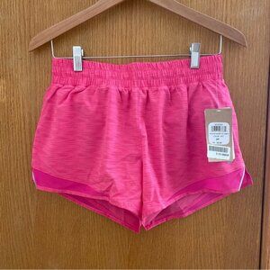 ASICS • New! Woven Running Shorts with Liner - Pink Glo Space Dye Color - Size S